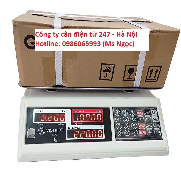 Cân điện tử tính tiền 6kg chính hãng Shinko